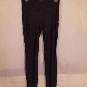 Gap Fit Gfast Ladies Dark Purple Ankle Length Leggings